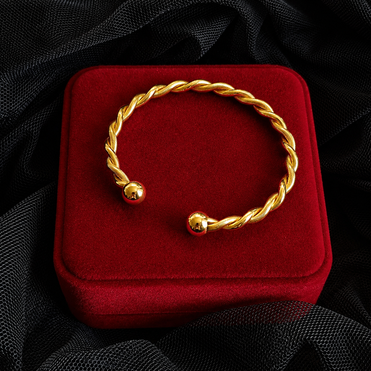 Ecrin en velours Bracelet