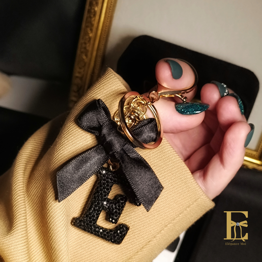 Porte-clé Lettre E – Elégance Moi